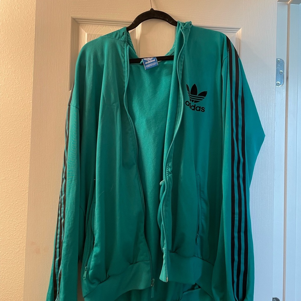 Adidas zip up jacket